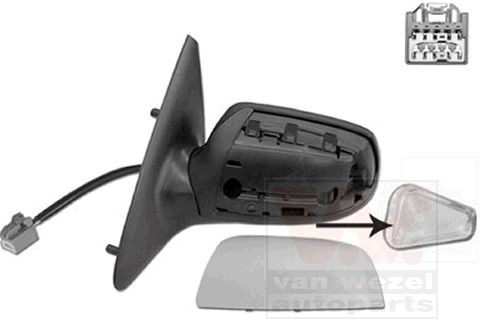 Lusterko wsteczne lewe do Ford Mondeo IV CA2